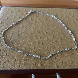 Judith RIPKA choker silver necklace